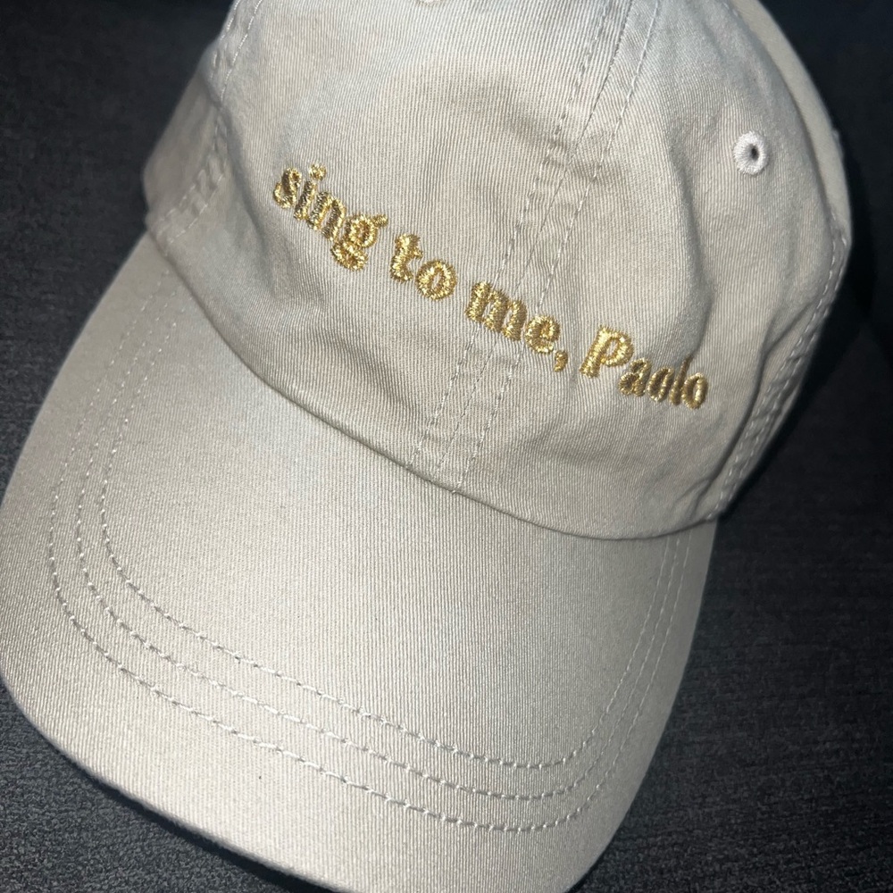 Lizzie McGuire 'sing to me, Paolo' Baseball Cap